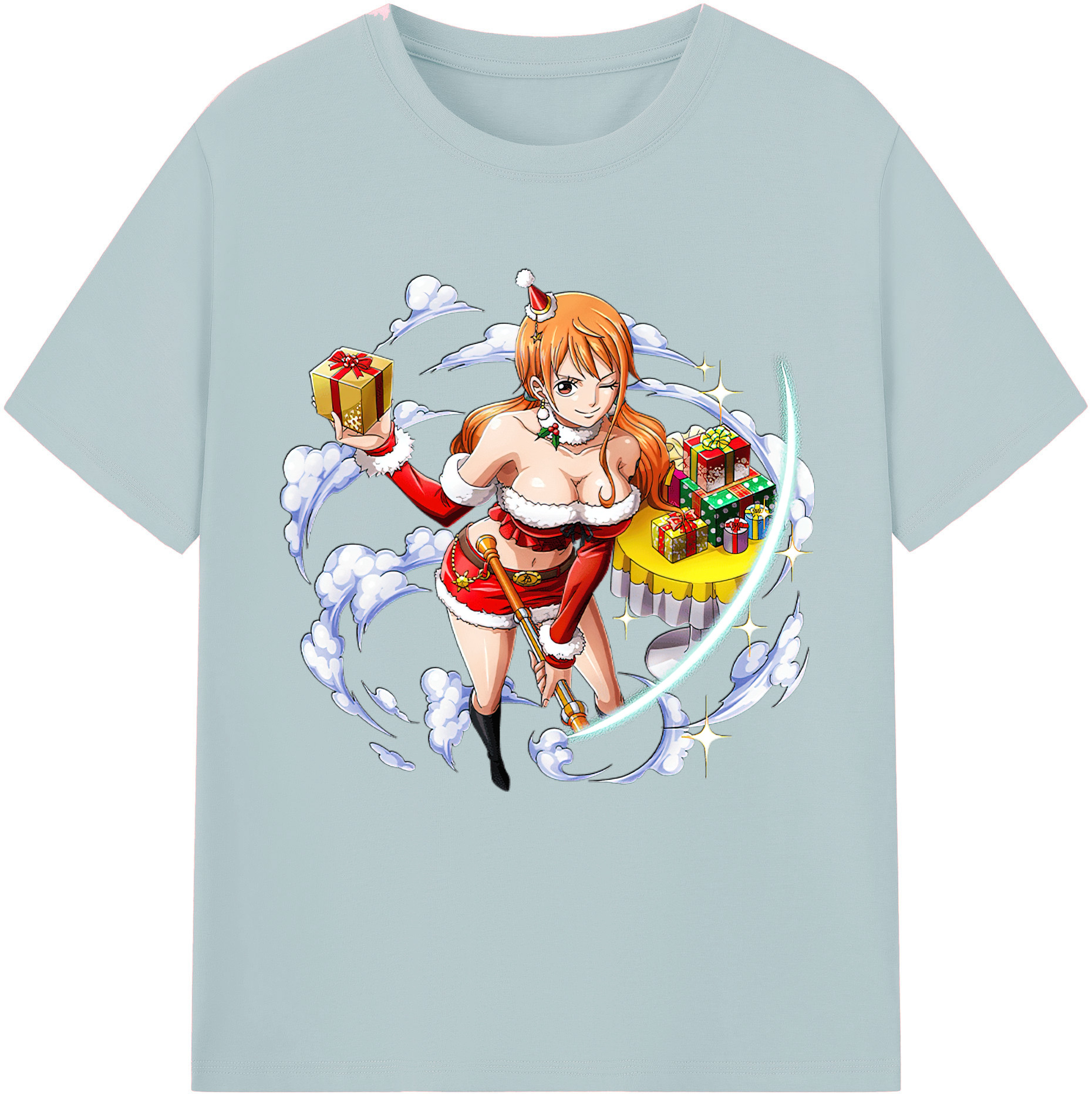 ワンピース ナミ ONE PIECE Nami 綿100％半袖Tシャツ（フロントプリント）